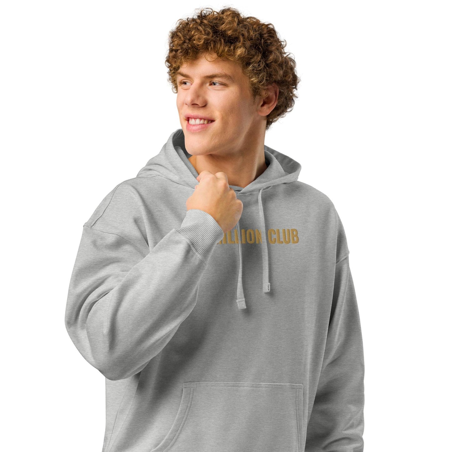 Organic Cotton 12 Million Club Hoodie, Relaxed Fit Sweatshirt, Eco-Friendly Hoodie