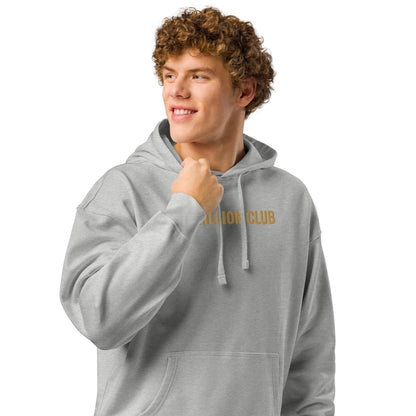 Organic Cotton 12 Million Club Hoodie, Relaxed Fit Sweatshirt, Eco-Friendly Hoodie
