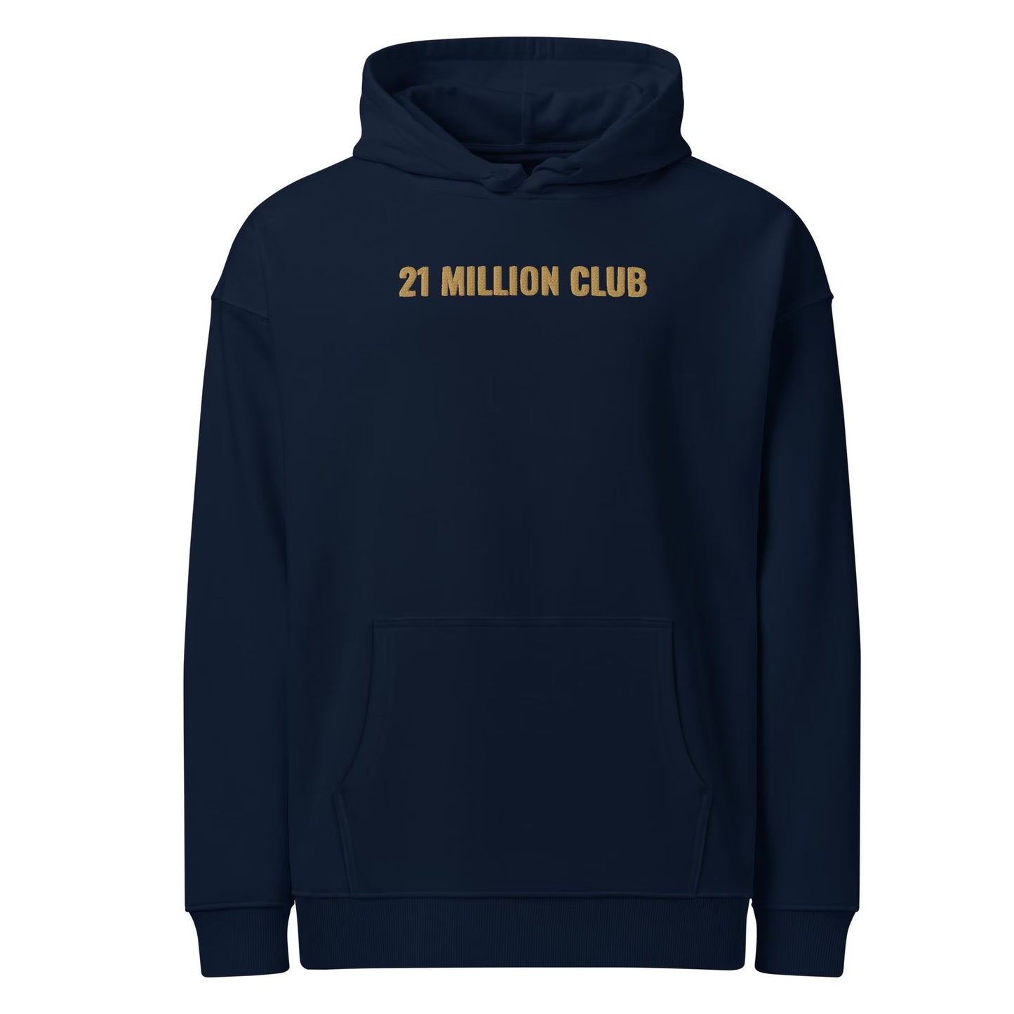 Organic Cotton 12 Million Club Hoodie, Relaxed Fit Sweatshirt, Eco-Friendly Hoodie