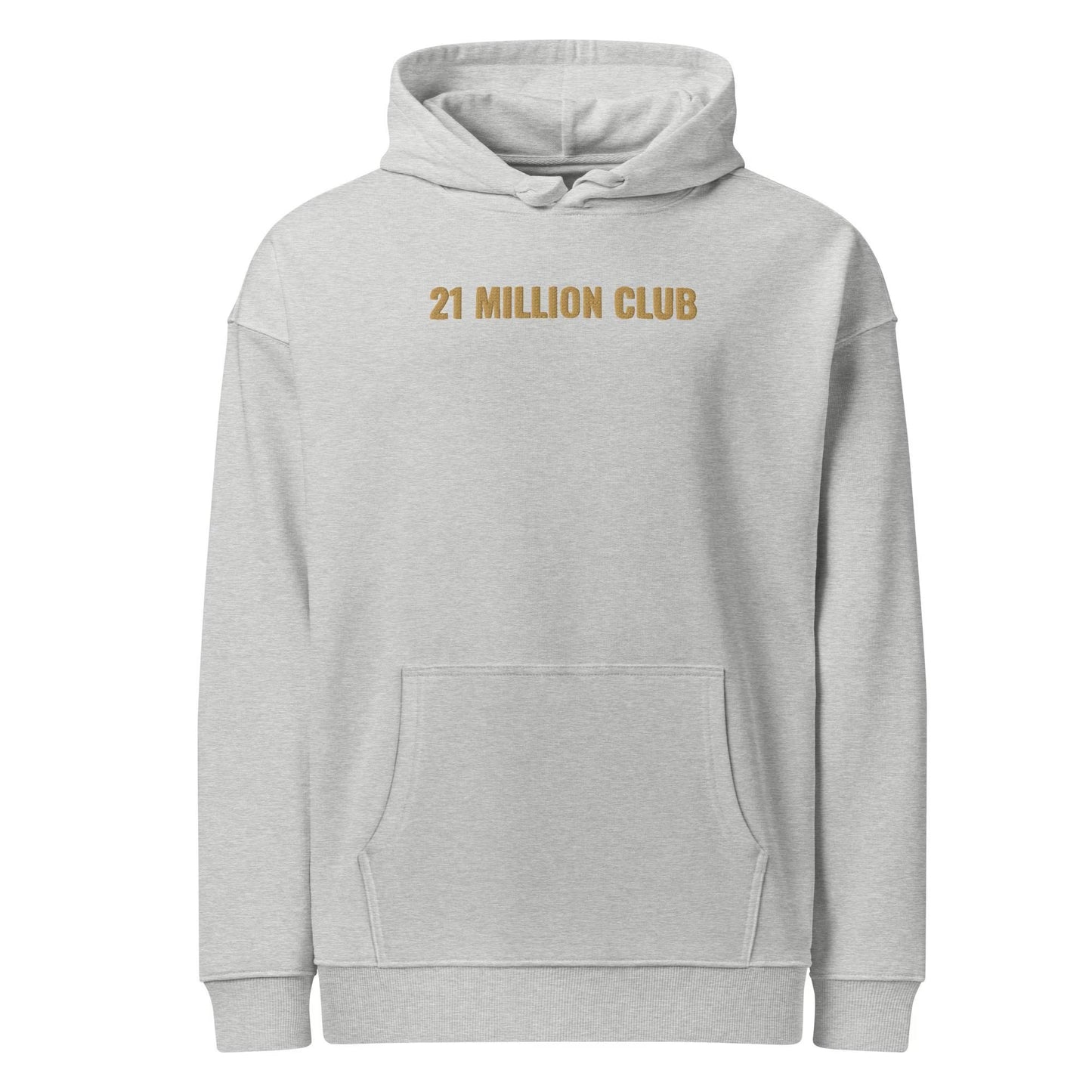 Organic Cotton 12 Million Club Hoodie, Relaxed Fit Sweatshirt, Eco-Friendly Hoodie