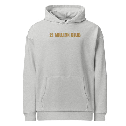 Organic Cotton 12 Million Club Hoodie, Relaxed Fit Sweatshirt, Eco-Friendly Hoodie