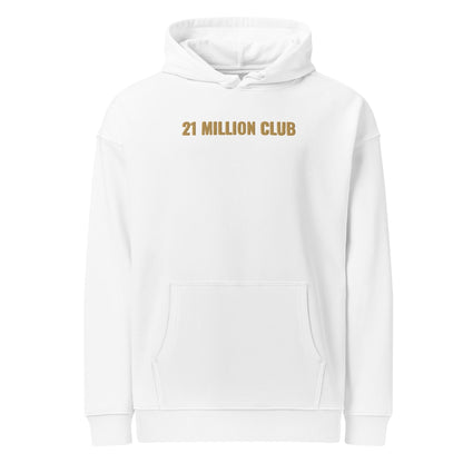 Organic Cotton 12 Million Club Hoodie, Relaxed Fit Sweatshirt, Eco-Friendly Hoodie